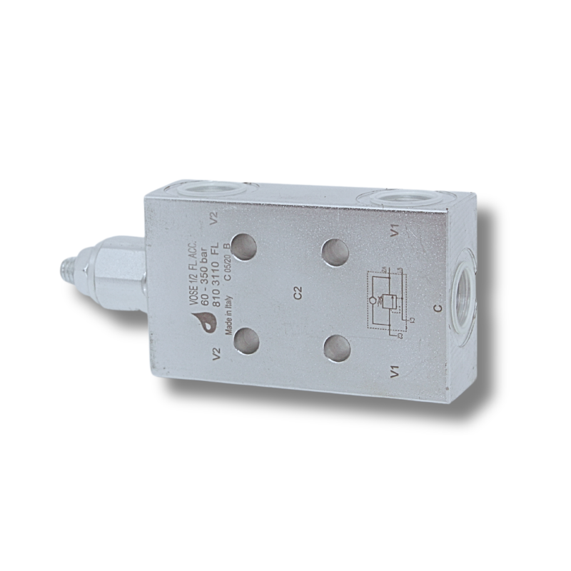 Valvola Overcenter Semplice Effetto Flangiabile VOSE FL | OleodinamicaStore.it
